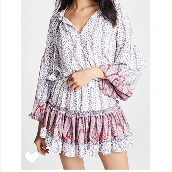 MISA Los Angeles
Elisabetta Paisley Peasant Dress (6) - Picture 2 of 12